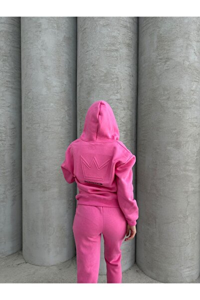 ANATOLIATEKSTILE 👑 Γυναικεία βαμβακερή φόρμα - Μπλούζα με κουκούλα και φόρμα...