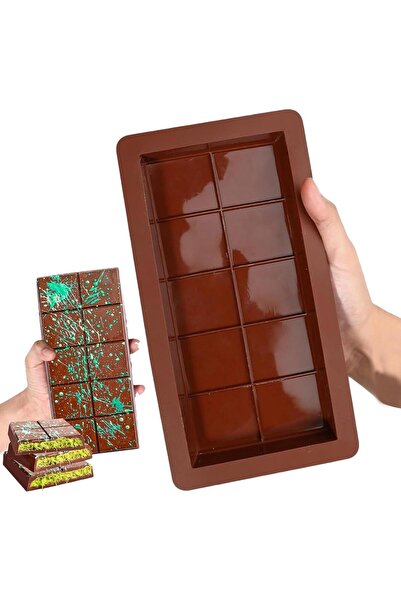 Dharst Silicone mold for chocolate Dubai 14 x 25.5 cm Depth 2.0 cm