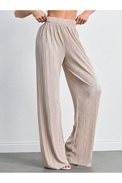 YDFASHION Kadın Piliseli Pantolon