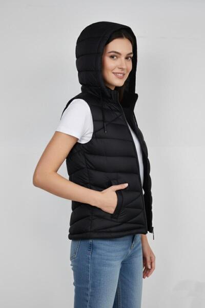 DYNAMO Γυναικείο αθλητικό γιλέκο με κουκούλα 5002 BGL-ST04912