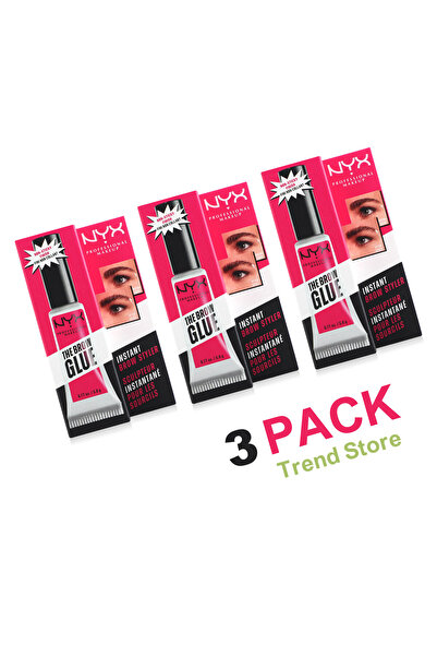 Nix NYX Professional Makeup Brow Glue - Intant Styler Mascara 3 PACK