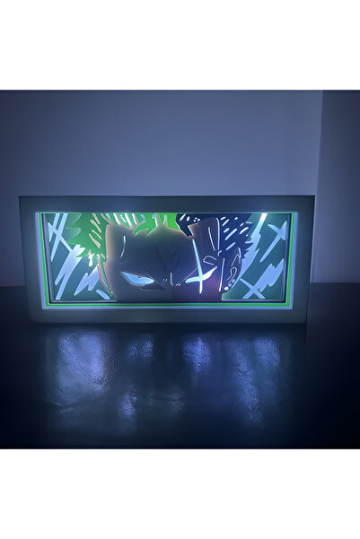 Jade Produck One Piece - Zoro LED Işık Kutusu