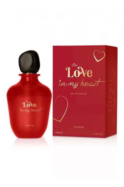 Al Rehab عطر ذا لوف إن ماي هارت أو دو بارفان 100 مل -