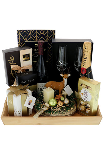 GiftExpress Cos cadou Craciun cristal