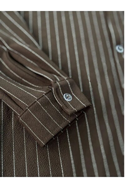 BRLKN Men's Striped Shirt - Bottom Set