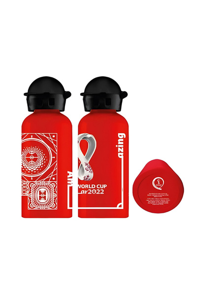 FIFA World Cup Qatar 2022 ™ Aluminum Water Bottle, Red