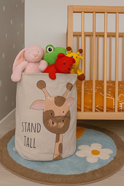 OEM Multifunctional foldable canvas laundry and toy basket, foldable, with Pr...