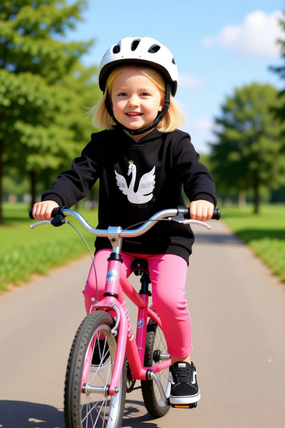 PayBuy Girl's Hooded Swan Cotton Two-Piece Suit Quality Stylish Comfortable Casual