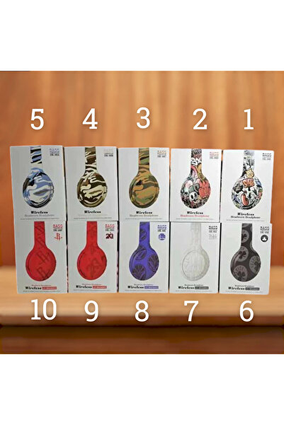 1way Wireless headphones in multiple distinctive colors