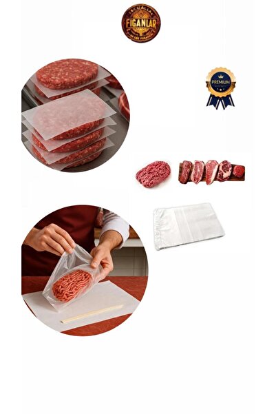 figanlar ambalaj (100) Adet ( Ürün Kağıt Değildir Poşettir ) Kağıt / Kasap Poşeti / Kıyma Poşeti /et Poşeti kullan at