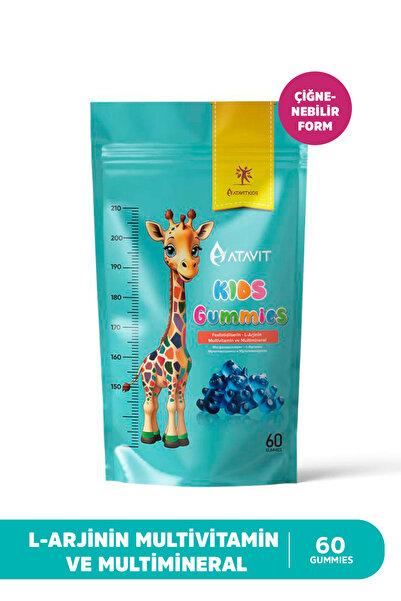 Konata ATAVİT KİDS L - ARJİNİN GUMMİES 60 ADET