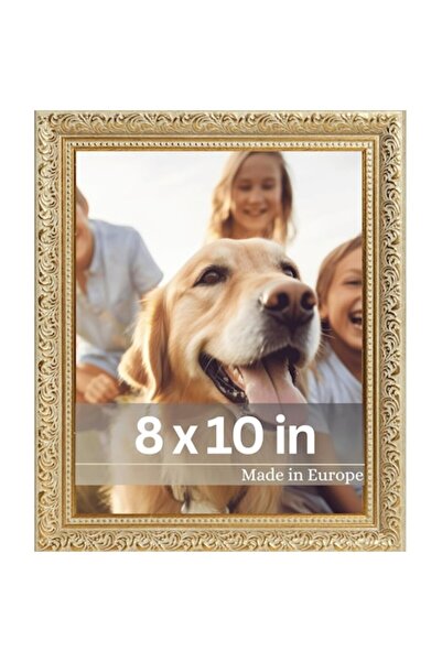 Victor Photo frame, Vintage Baroque, 21x30 cm, Gold, Plexiglass, Rubens