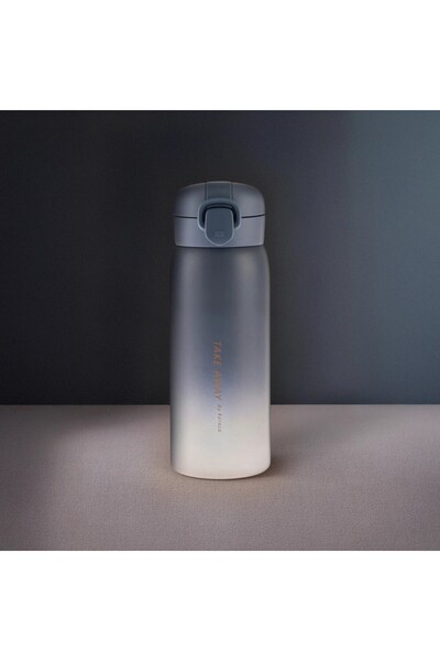 Karaca Skyfall Stahl Auslaufsichere Thermoskanne 350 ml Blau