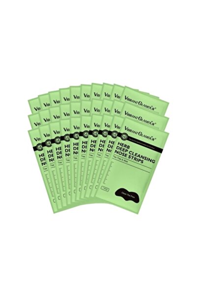 Vibrant Glamour Alhena Blackhead Strips Set of 30 (Tea Tree & Aloe Vera)