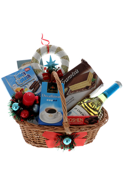 GiftExpress Cos cadou Craciun: Blue Chenet