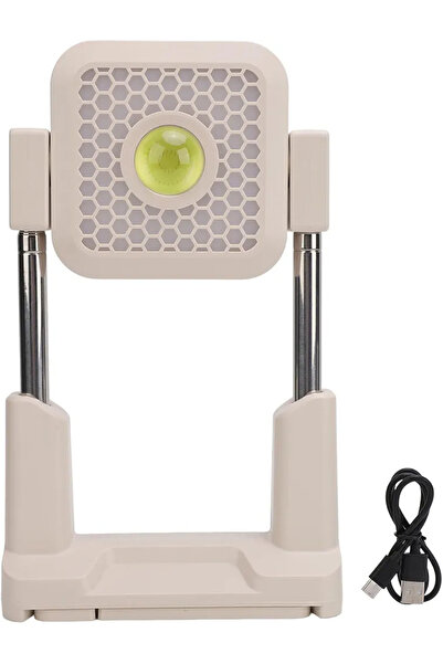 Genaric مصباح عمل LED تلسكوبي متعدد الوظائف - قابل لإعادة الشحن