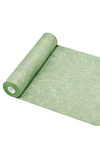 Heeta Tablecloth, Decorative, 30cm x 25m, Green