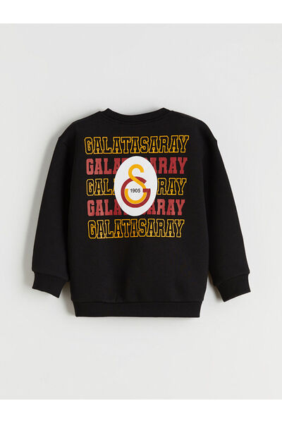 LC Waikiki Lcw kids black galata palace Printed boys' set of 2