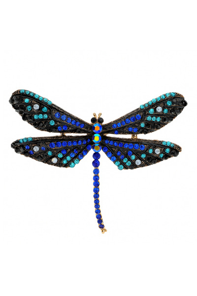 Punky Store Mavi Taşlı Luna Yusufcuk Broş