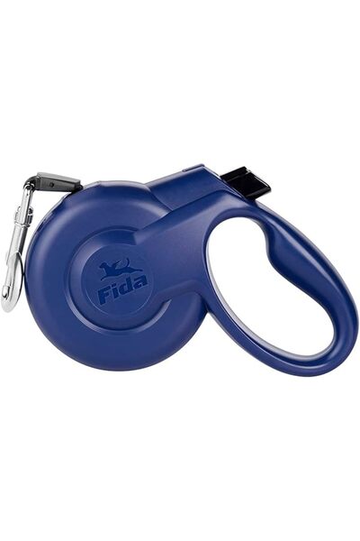 Fida مقود كلاب قابل للسحب ومتين للكلاب متوسطة الحجم حتى وزن 25 كجم، 5 أمتار، ...