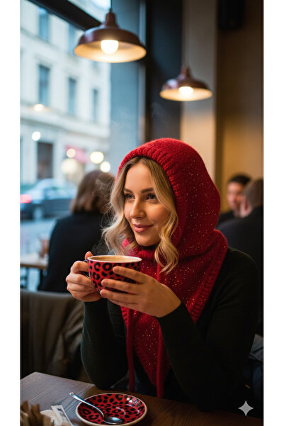 bi ters bi düz ELÖRGÜSÜ RENKLİ PULLU BALAKLAVA