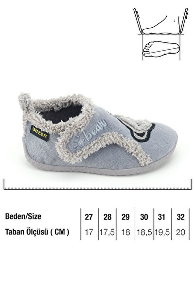 GEZER Bebe Дівчинка Дитина Короткі липучки регульовані Gunluk Школа Kres Panduf Взуття