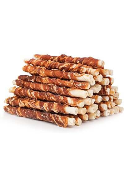 Mumoo bear مكافآت الكلاب المصنوعة من جلد البقر الخام المغلف بالبط، 13 سم، 400...