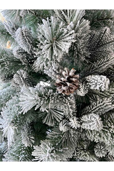 ChristmasExpress Artificial ALPINE fir tree with snow, 250cm, PE + PVC