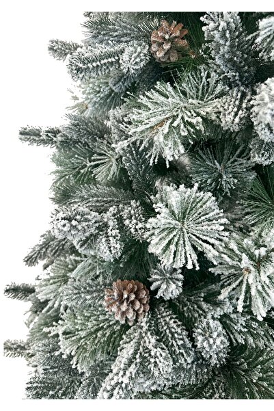 ChristmasExpress Artificial ALPINE fir tree with snow, 250cm, PE + PVC