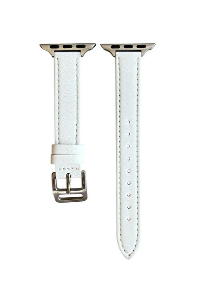 Alstrap Slim Thin Pu Leather Band Strap Compatible with Apple Watch 11-10(42mm) 9-8-7(41mm) 6 5 4 Se(40mm) 3 2 (38mm)