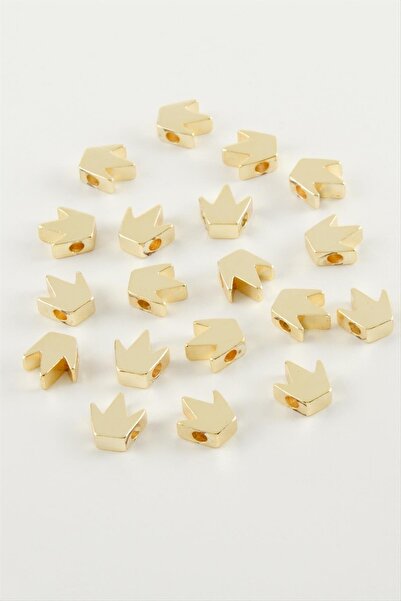 ZERO LAND Nrzsnt 0.8 mm Heart Spacer (131005) 20 Pieces-Yellow