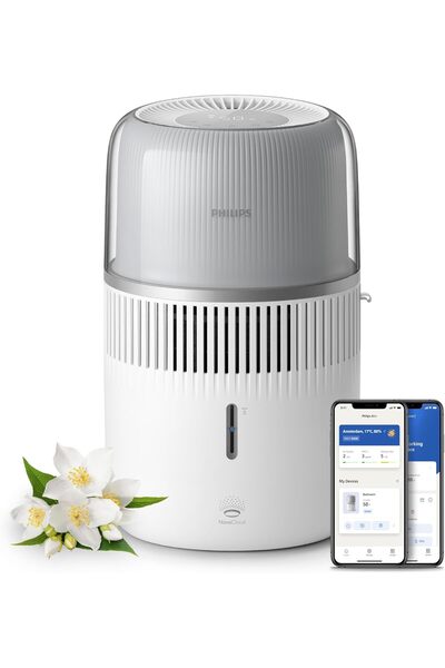 Philips Series 5000 Air Humidifier HU5710/00 — Rooms up to 56 m²