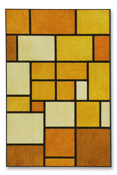 Rugs Modern Halı MOSSO Μπλε Μωβ Αποχρώσεις Εθνικά Λουλούδια με Σχέδιο Υφαντή ...