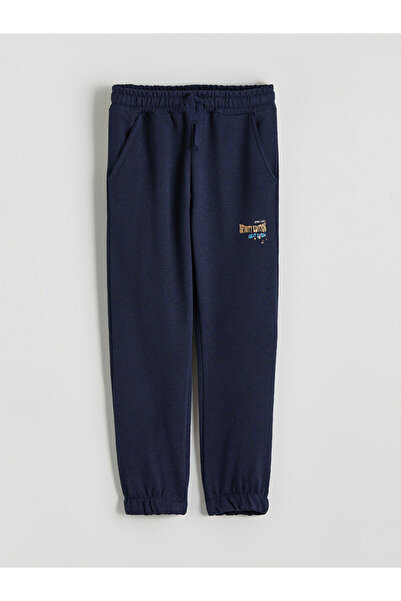 LC Waikiki Pantaloni de sport Jogger pentru băieți cu talie elastică