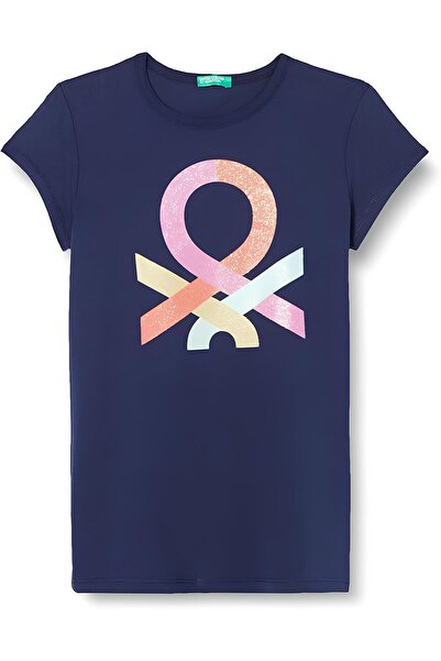 Benetton UNİTED COLORS OF SİMLİ İŞLEMELİ ÇOCUK TŞÖRT