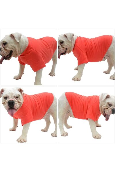 OEM Haină pentru câini Lovelonglong, mărimea S, basic, bumbac, roz coral