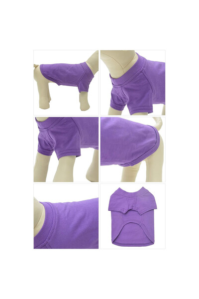 OEM Haină pentru câini Lovelonglong, mărimea XS, basic, bumbac, violet