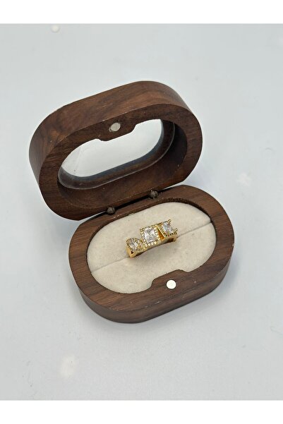 MyladyAccessoriess خاتم من حجر الباجيت مكون من 3 قطع (فولاذ) 19