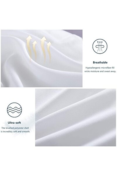 Wavve 4-season duvet, anti-allergic, 200x200 cm, 100% microfiber, HCS siliconized fiber 300g/m², quilted,