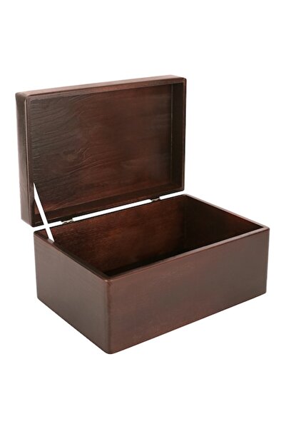 Creative Deco Storage box, Creative Deco, with lid, for children's toys, Brown, 30x20x14 cm