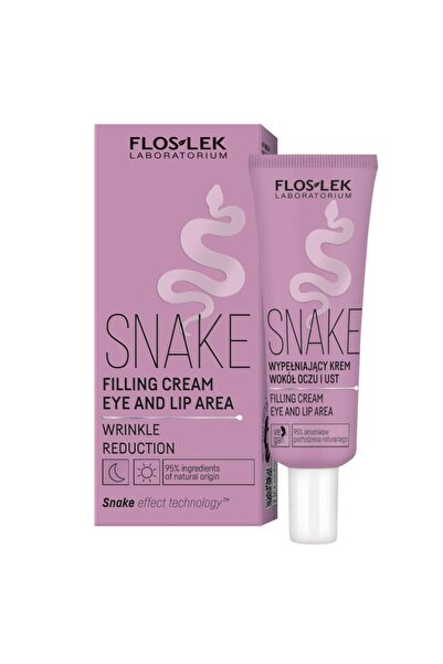 Floslek كريم الثعبان بديل البوتوكس لمنطقة حول العينين والشفاه 30 مل