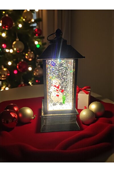 Bukiro Led Yılbaşı süsü Noel baba klubesi ışıklı Süs Kardan adam