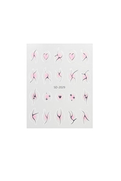 Oranjollie Professional Abtibild unghii 3D Oranjollie SD-2029