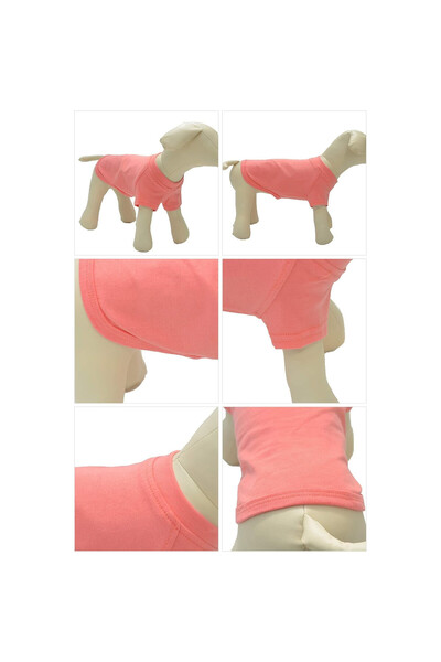 OEM Haină pentru câini Lovelonglong, mărimea XS, basic, bumbac, roz pal