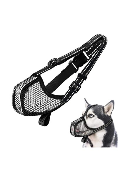 Grantop Adjustable Breathable Dog Muzzle - Anti-Bite, Anti-Bark, Comfortable,...