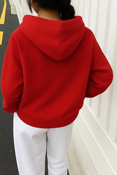 SVART WEAR Plain Unprinted Cotton Hoodie Oversized Hooded Sweatshirt