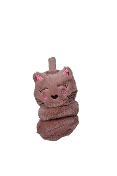 kepp Spteks Kız Çocuk Koyu Pembe Renk Ayıcık Figürlü Sıcak Tutan Kışlık Peluş...