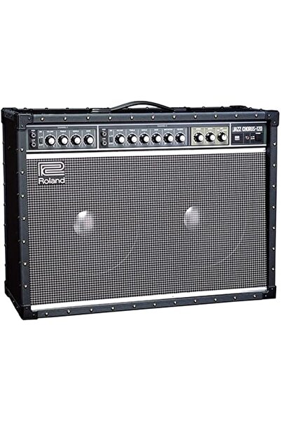 ROLAND مضخم صوت جيتار كورس الجاز JC-120 (أسود)