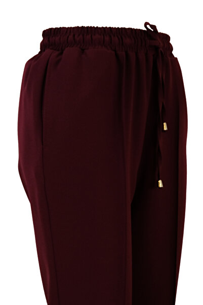 Eskişehir Mağazacılık 153 Synthesis Pants with Pockets on the Side and Lace