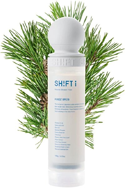 genernic SH!FT Shift Vitamin Shower Essence Filter - Forest | Portable Water Purifier for Soft Skin and Hair